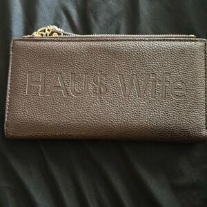 Haus of Sy chocolate wallet